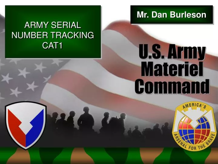army serial number tracking cat1