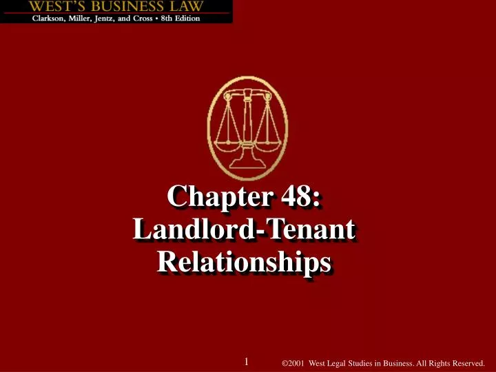 chapter 48 landlord tenant relationships