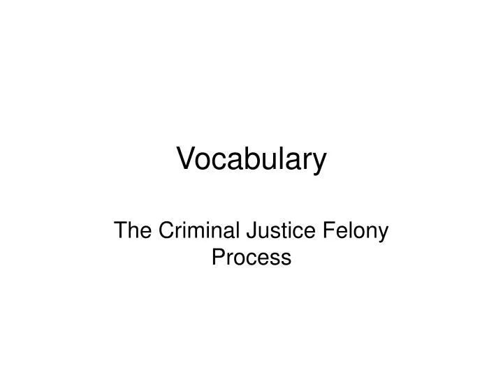 vocabulary