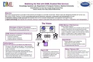 Mobilizing the Web with DAML-Enabled Web Services