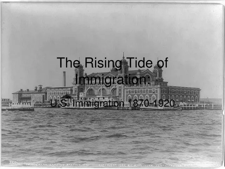 the rising tide of immigration