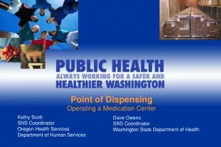Point of Dispensing Operating a Medication Center