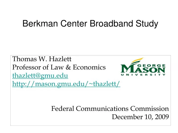 berkman center broadband study