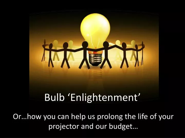 bulb enlightenment