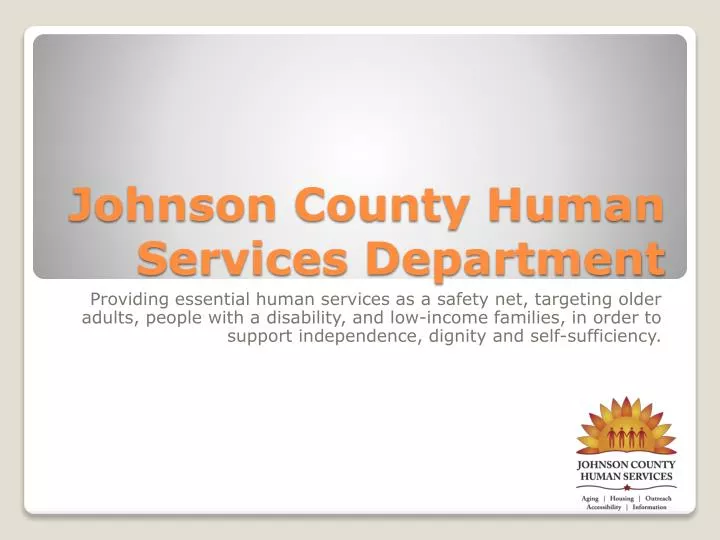 johnson county human services department
