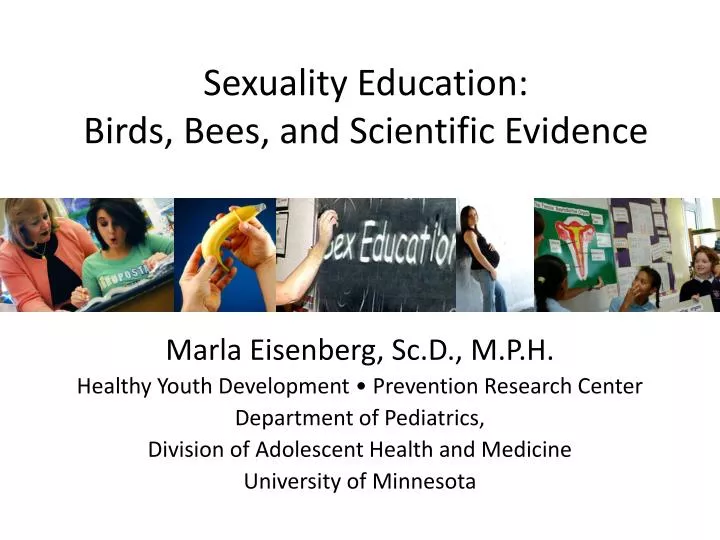 sexuality education birds bees and scientific evidence