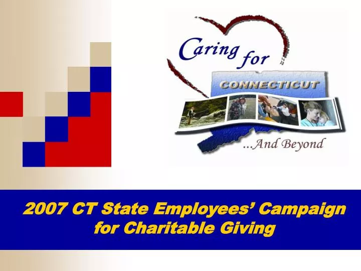 2007 ct state employees campaign for charitable giving