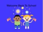 Welcome Back to School: Alexander Elementary Magnet School Guidelines and Mission - slide 1