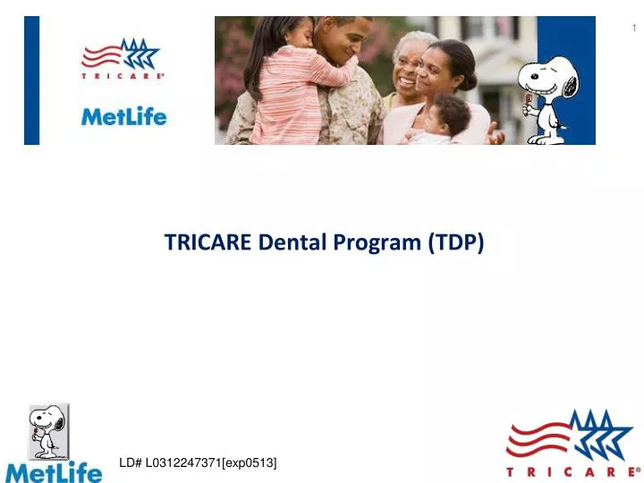 tricare dental program tdp