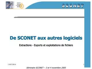 de sconet aux autres logiciels extractions exports et exploitations de fichiers