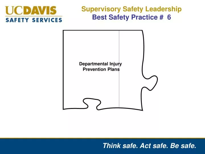 supervisory safety leadership best safety practice 6
