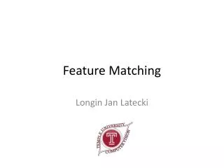 Feature Matching