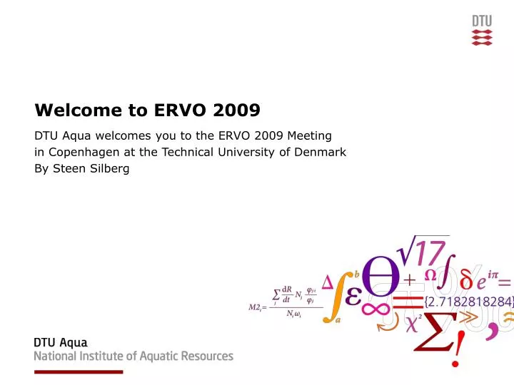 welcome to ervo 2009