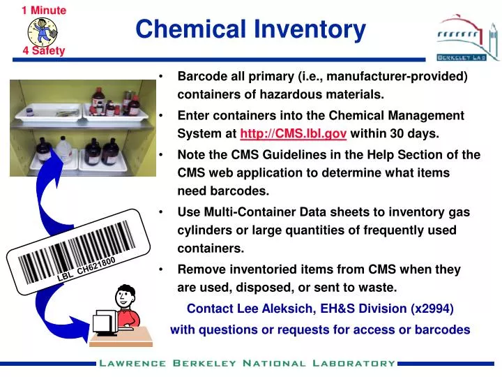 chemical inventory