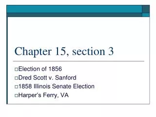 chapter 15 section 3