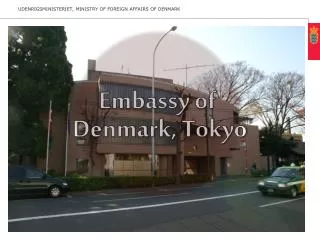 Embassy of Denmark, Tokyo