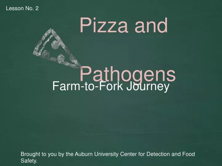pizza and pathogens