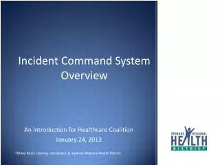 Incident Command System Overview