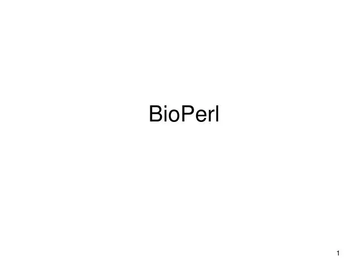 bioperl