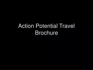 Action Potential Travel Brochure