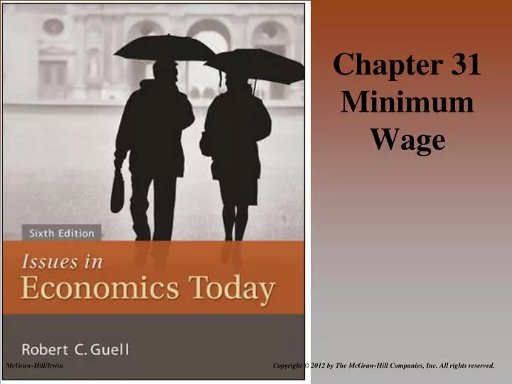 chapter 31 minimum wage