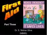 Dr. S. Nishan Silva (MBBS) - slide 1