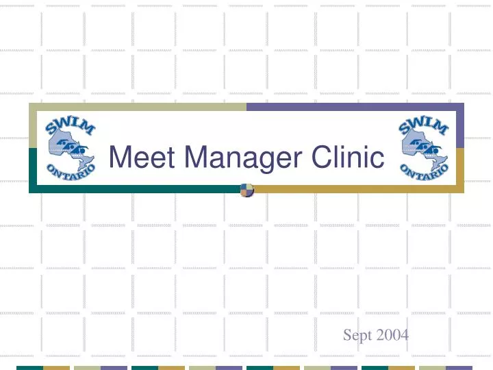 meet manager clinic