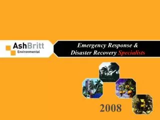 Emergency Response &amp; Disaster Recovery Specialists