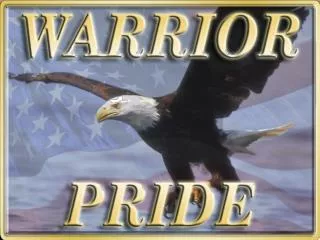 Warrior Pride is an Army-wide substance abuse campaign designed to reduce and deter drug use and alcohol abuse among Sol