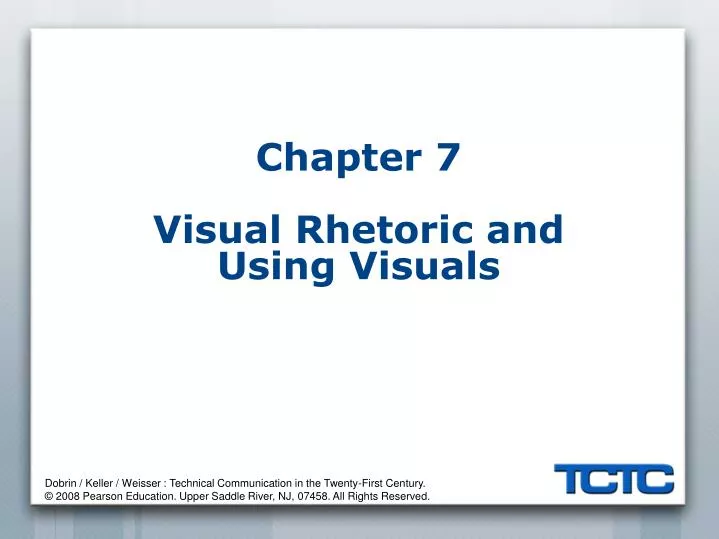 chapter 7 visual rhetoric and using visuals