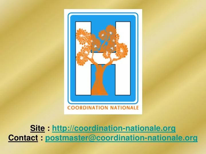 site http coordination nationale org contact postmaster@coordination nationale org