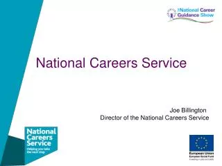 National Careers Service Joe Billington