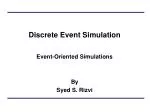 Discrete Event Simulation - slide 1