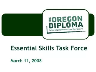 Essential Skills Task Force