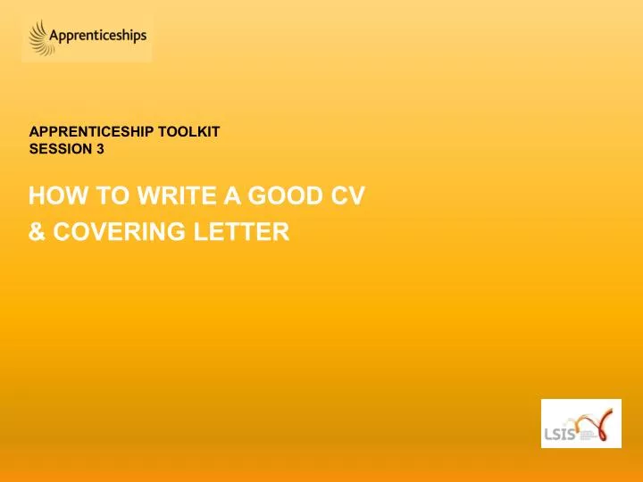 how to write a good cv covering letter