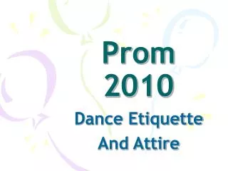 Prom 2010