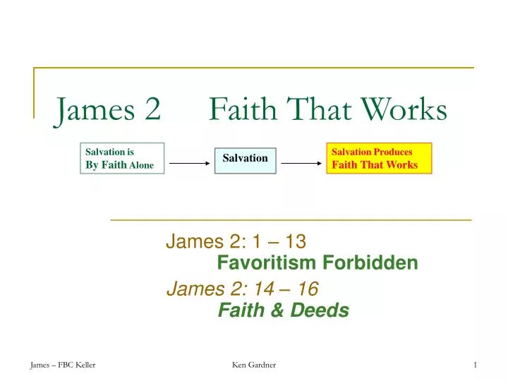 james 2 faith that works