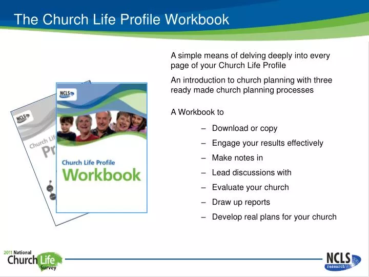 the church life profile workbook