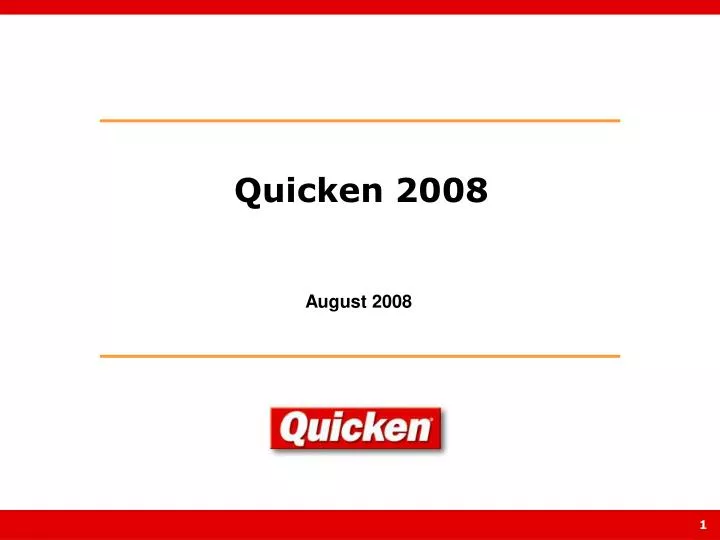 quicken 2008