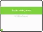 Stacks and Queues - slide 1