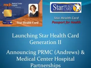 Star Health Card Passport for Health