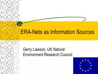 ERA-Nets as Information Sources