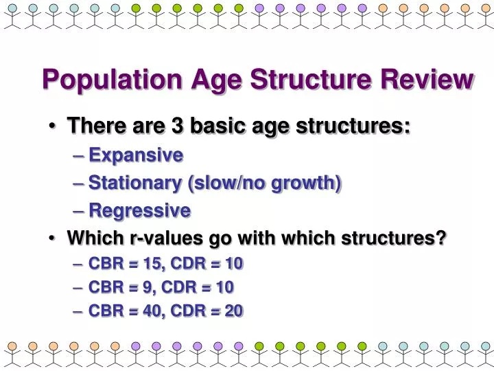 population age structure review