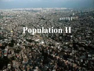 Population II