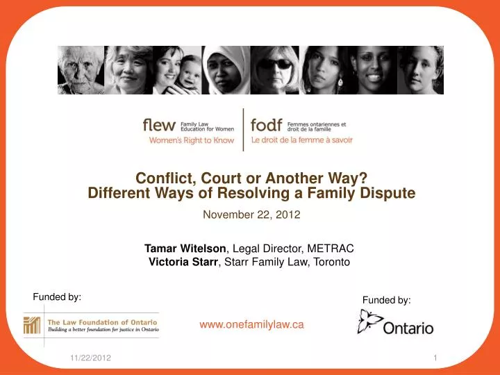 conflict court or another way different ways of resolving a family dispute november 22 2012