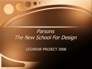 Parsons The New School For Design