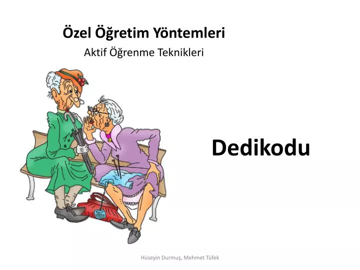 dedikodu