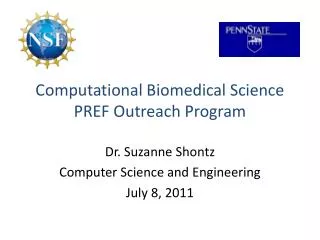 Computational Biomedical Science PREF Outreach Program