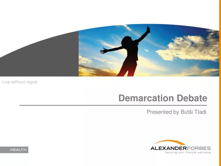 demarcation debate