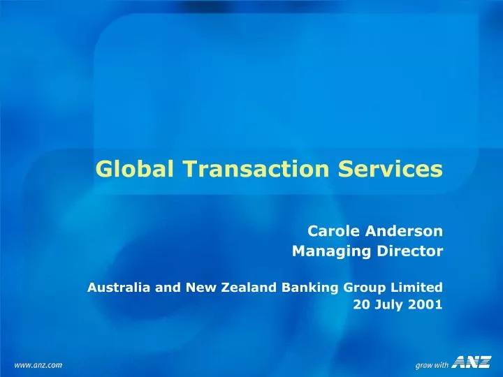 global transaction services